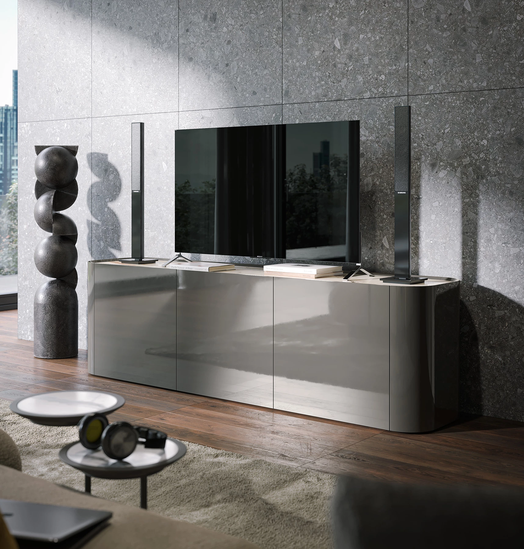 Clyde TV Luxe Sideboard
