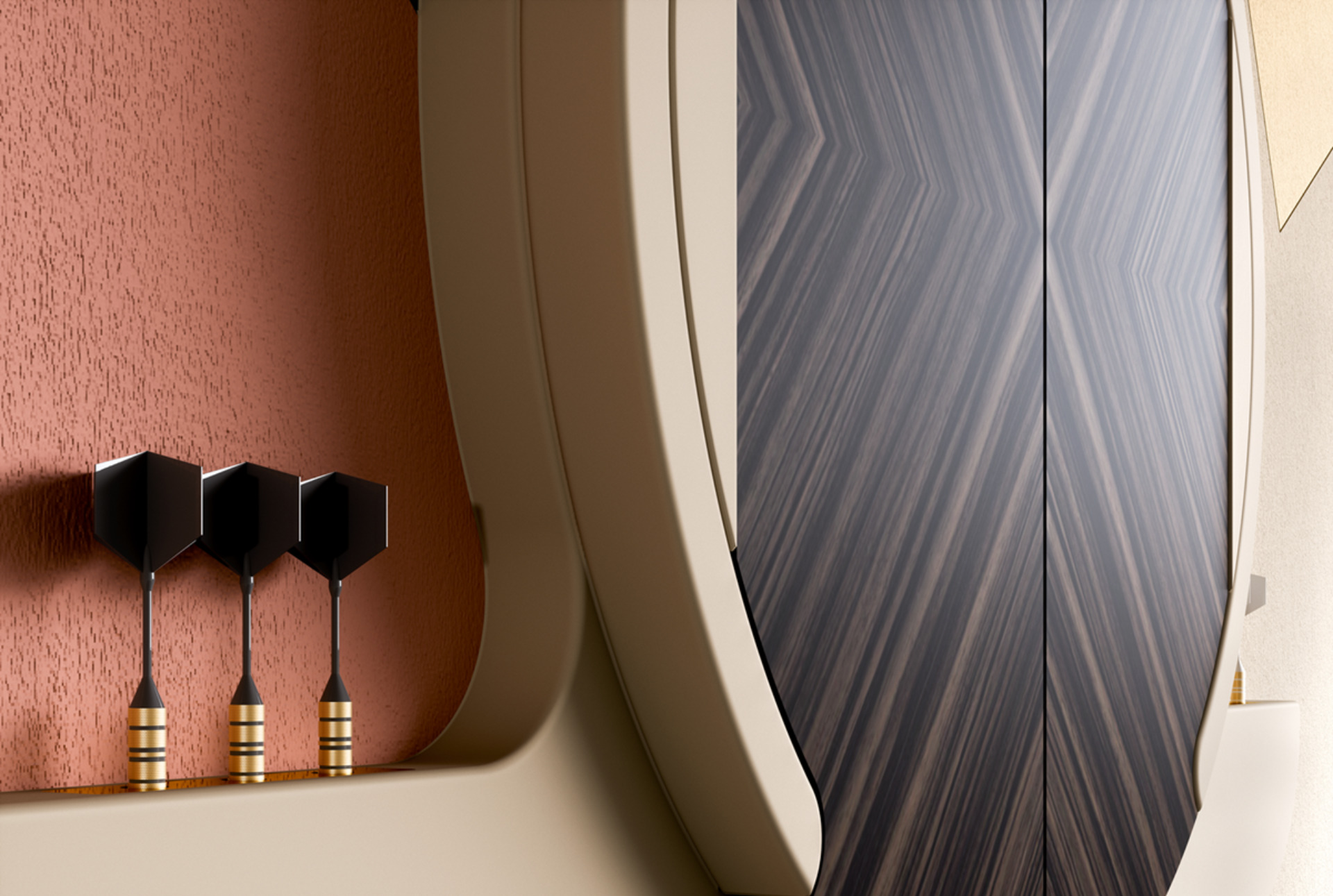 Argo20 Premium Dartboard Cabinet