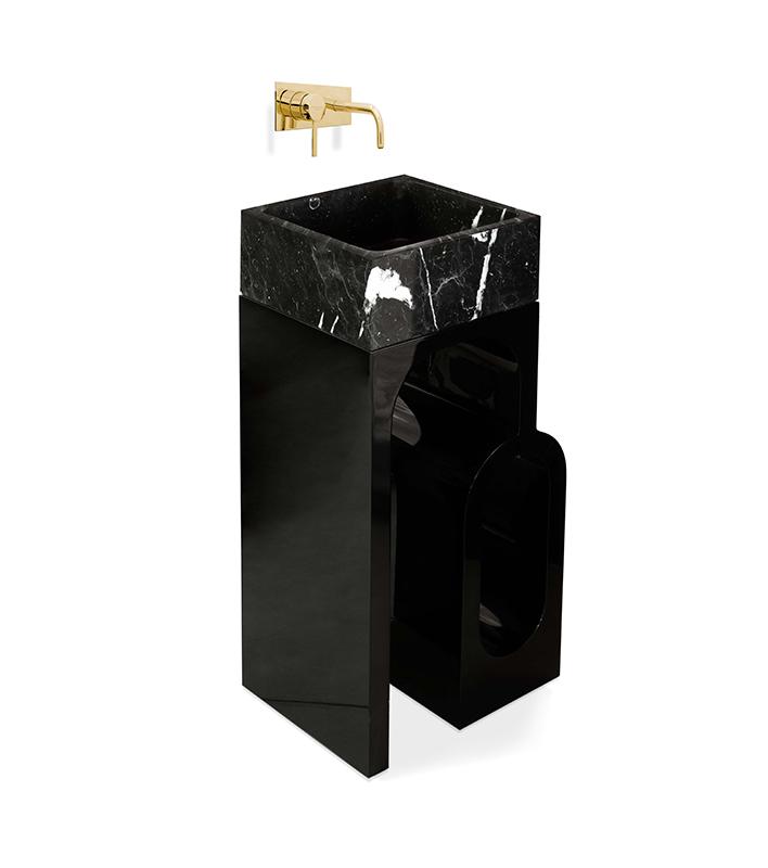 Monument Luxe Pedestal Basin