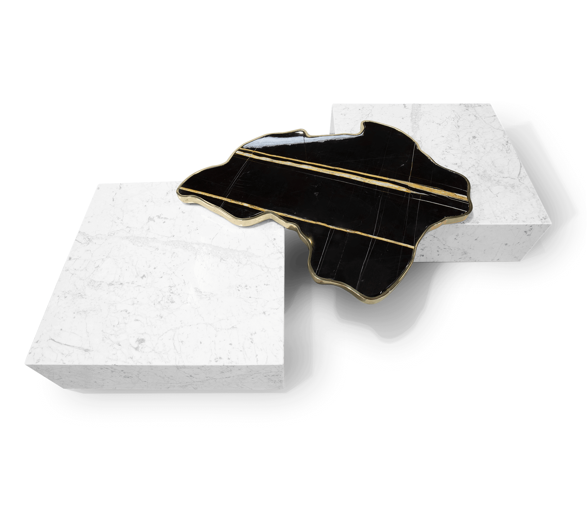 Valencia Ebony Ivory Designer Table