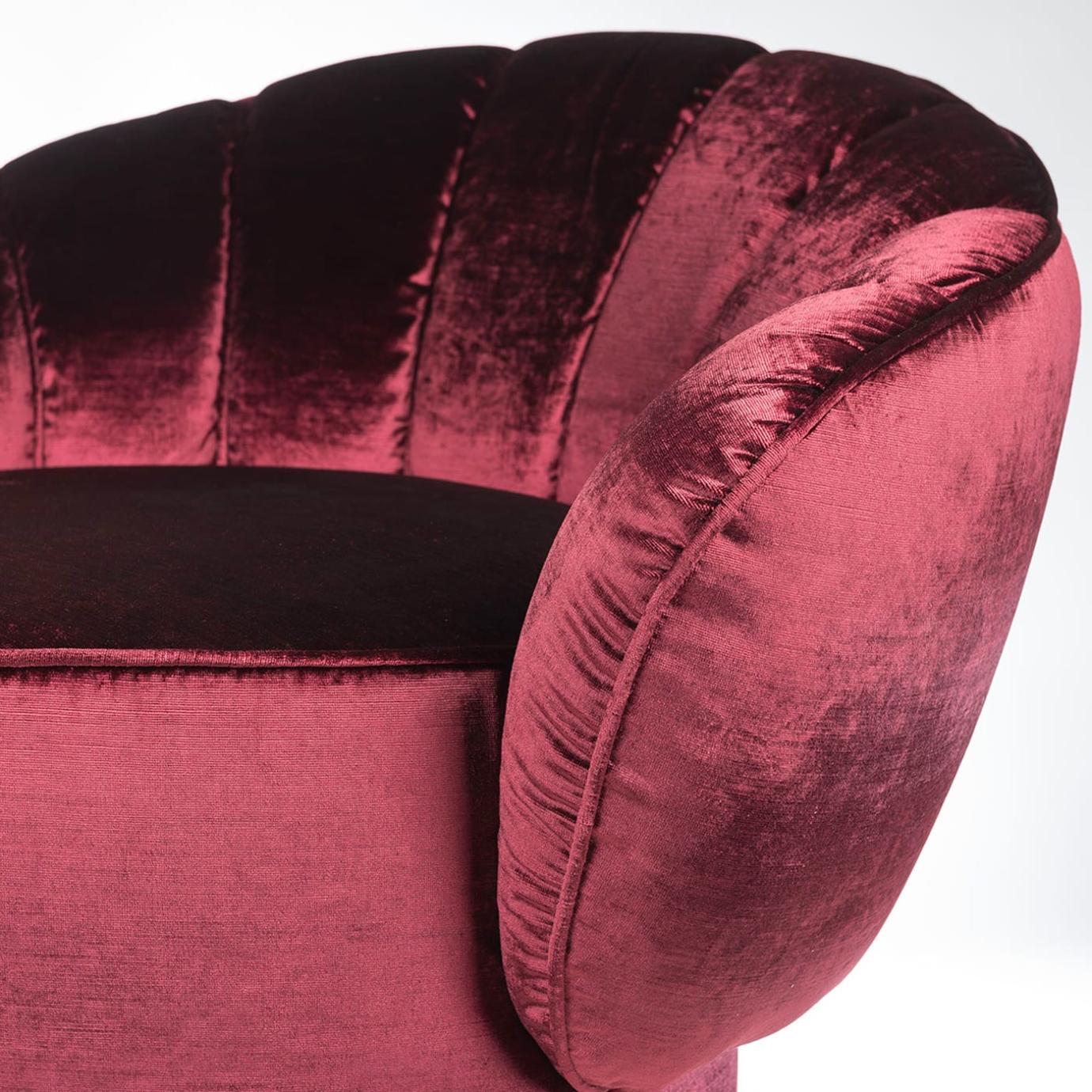 Kidman Bordeaux Accent Armchair