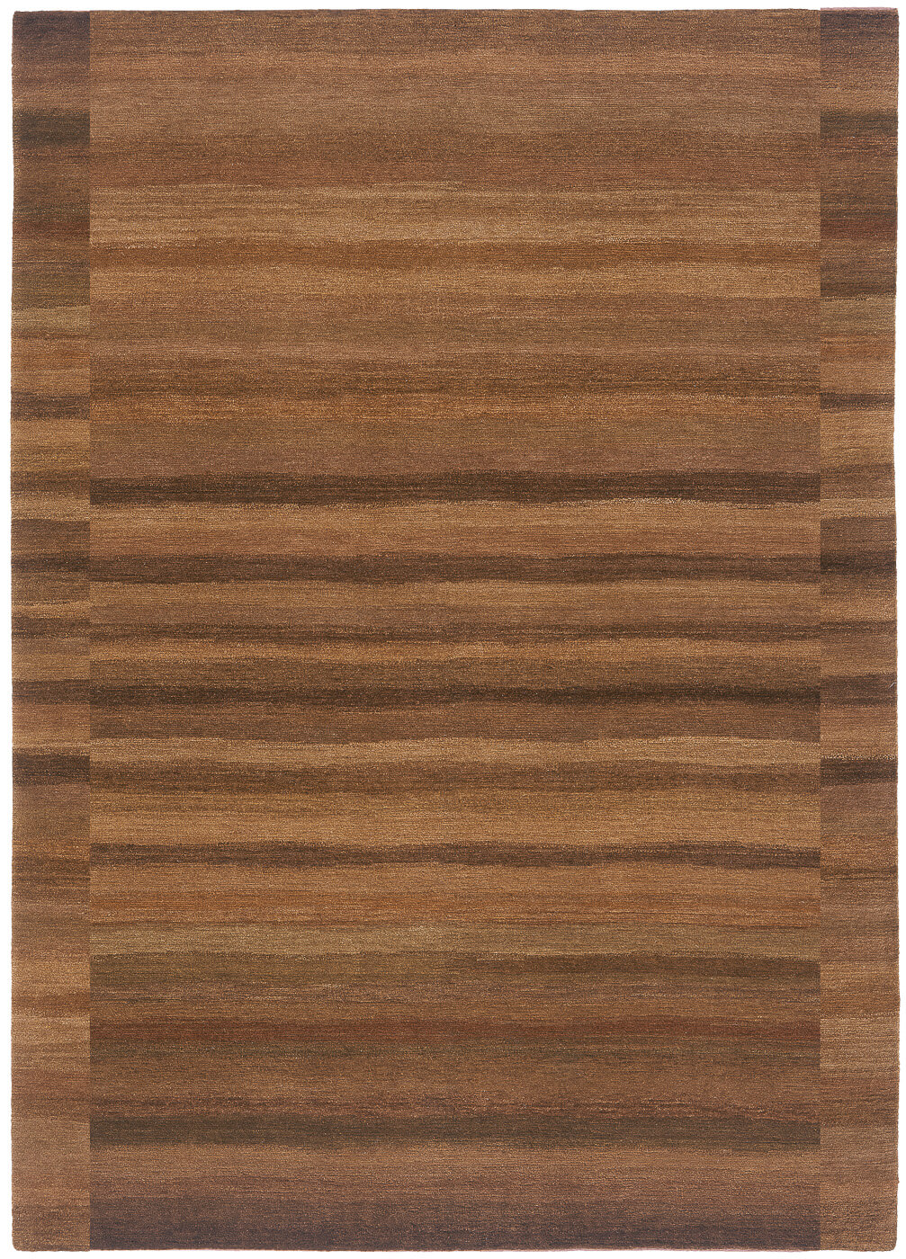 Hand-woven Brown Line Luxury Rug ☞ Size: 300 x 400 cm