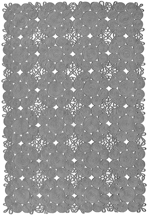 Rope Indoor / Outdoor Grey Premium Rug | Size: 200 x 300 cm