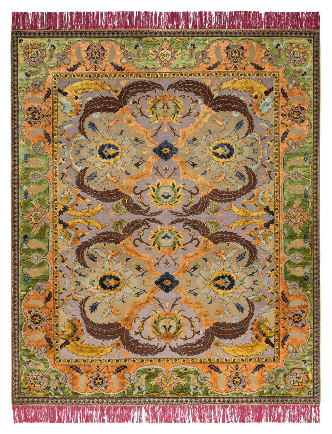 Oriental Hand-woven Luxury Rug ☞ Size: 200 x 300 cm