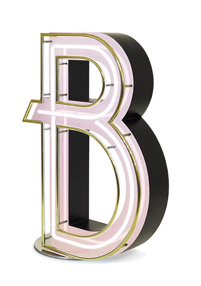 Bold Modern Letter B