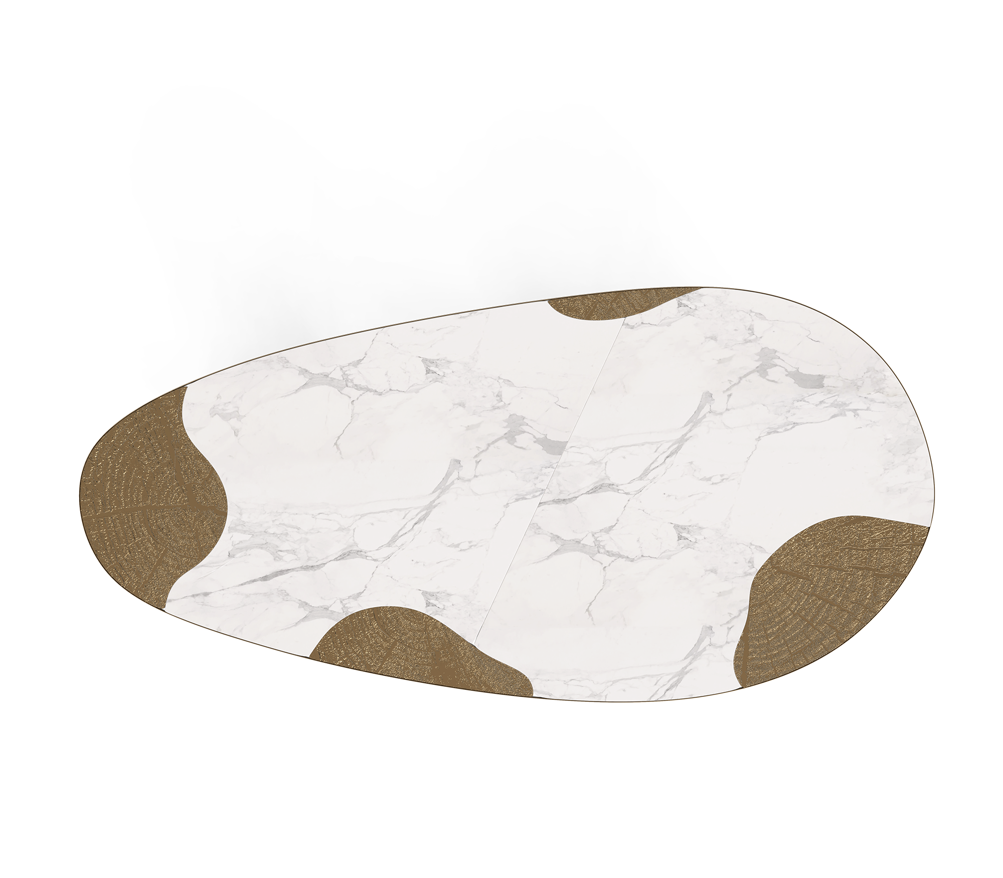 Marble & Patina Luxe Dining Table