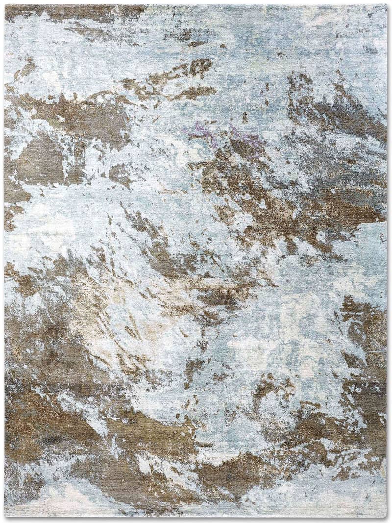 Waves Hand-Woven Exquisite Rug