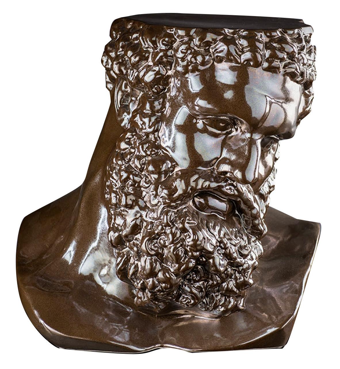 Hercules Handcrafted Ceramic Bust