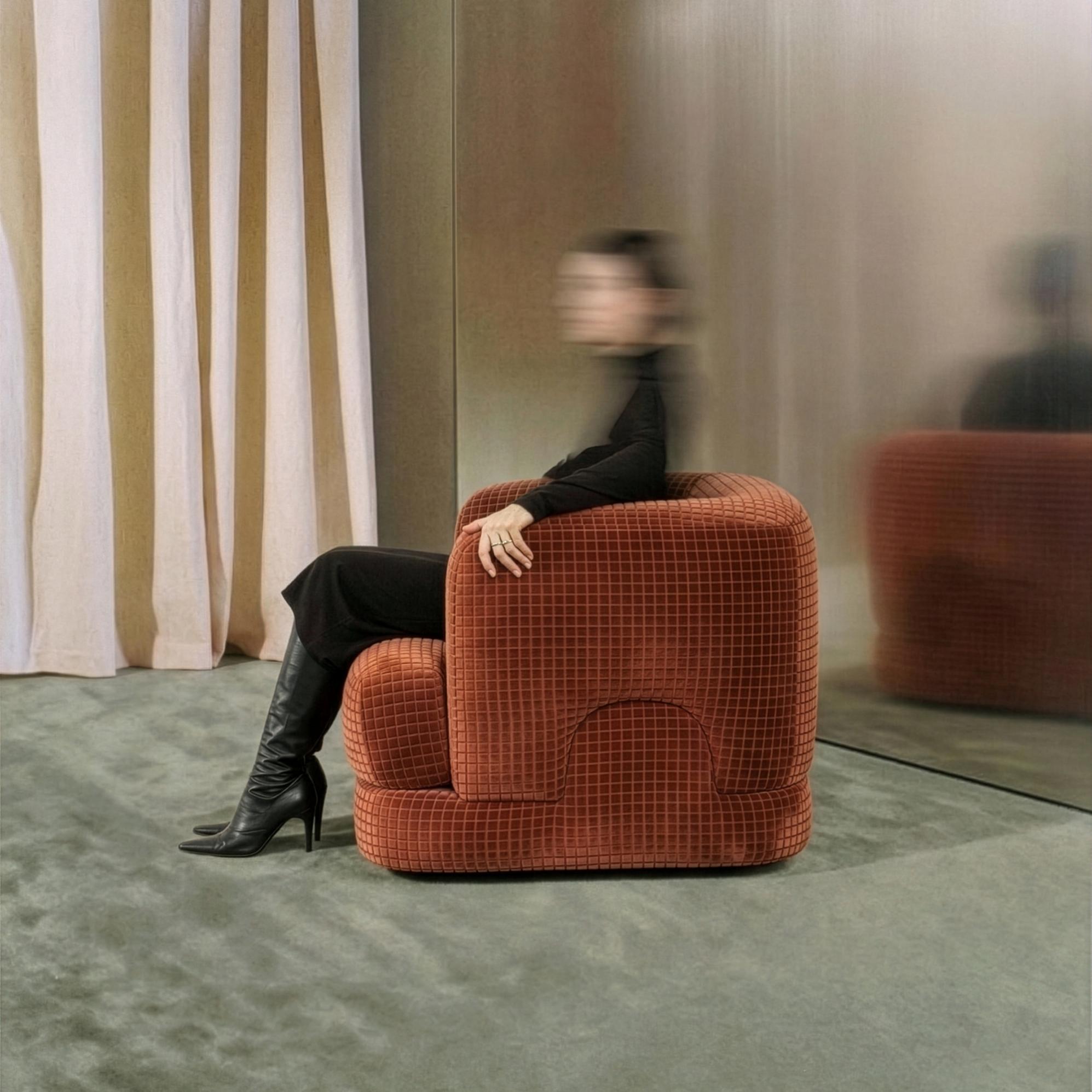 Mosaico Yellow Armchair - 1