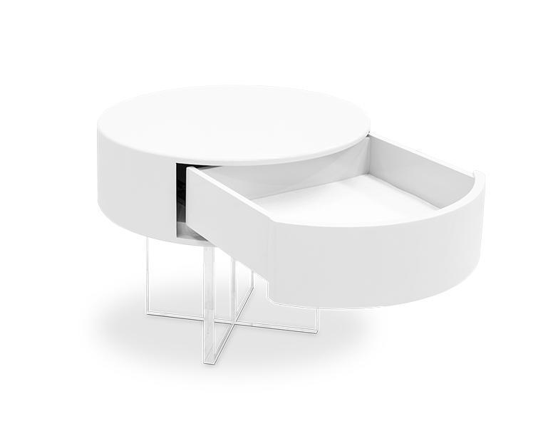 Nimbus White Nightstand