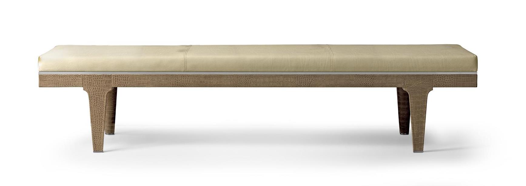 Leather Upholstered Bench