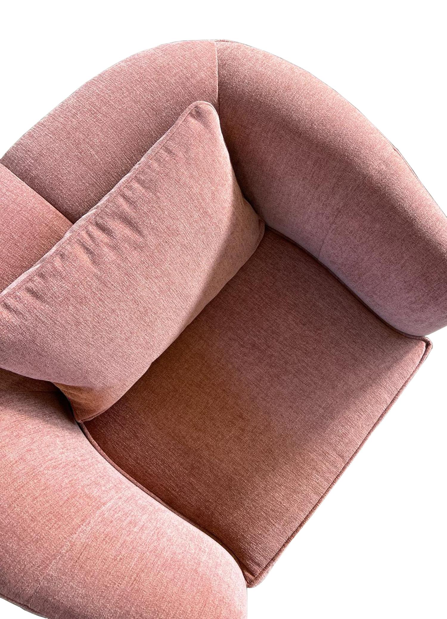 Gaia Blush Compact Armchair