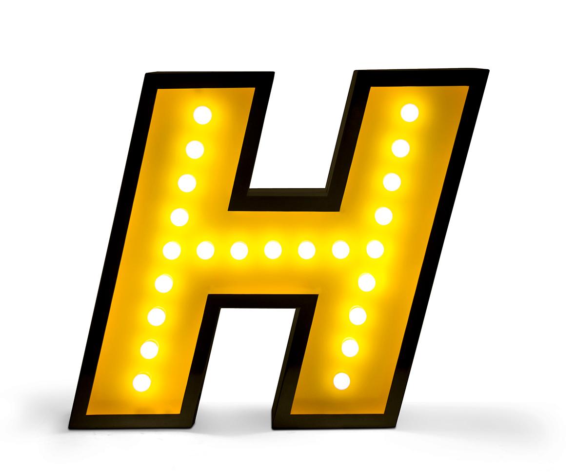 Elegant Letter H