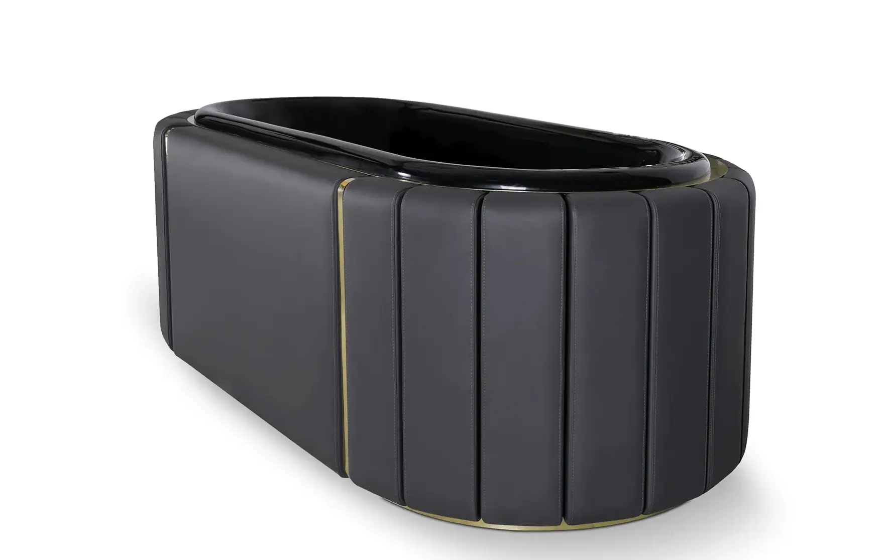 Royal Soak Black Bathtub