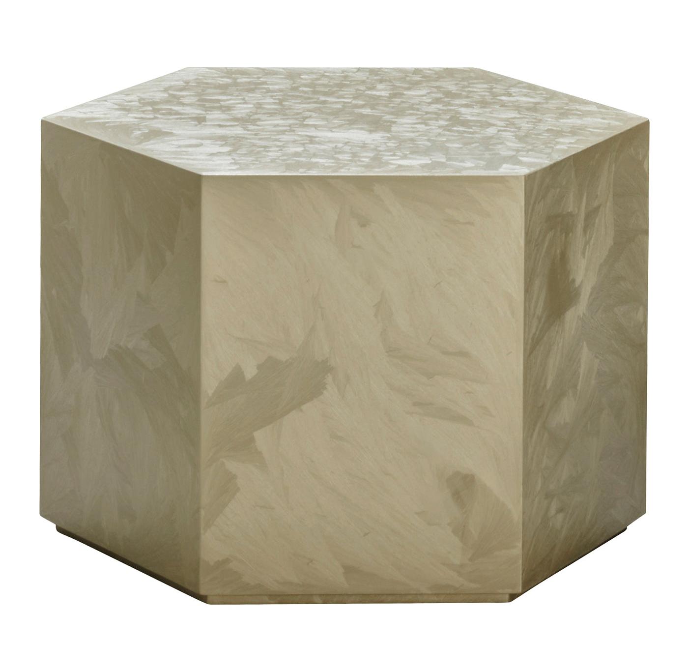Hexagonal Gold Italian Coffee Table