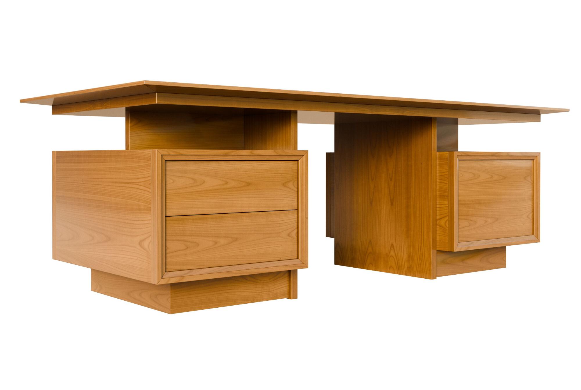 President Natural Wood Italian Desk