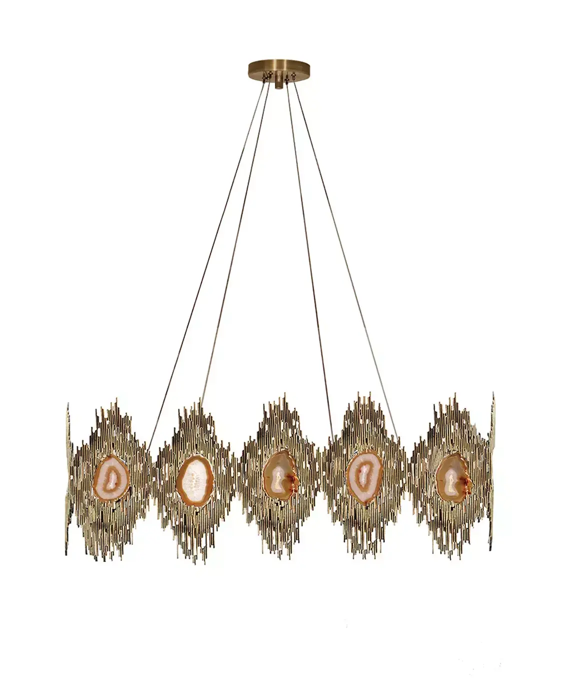 Vivara Rectangular Luxe Chandelier