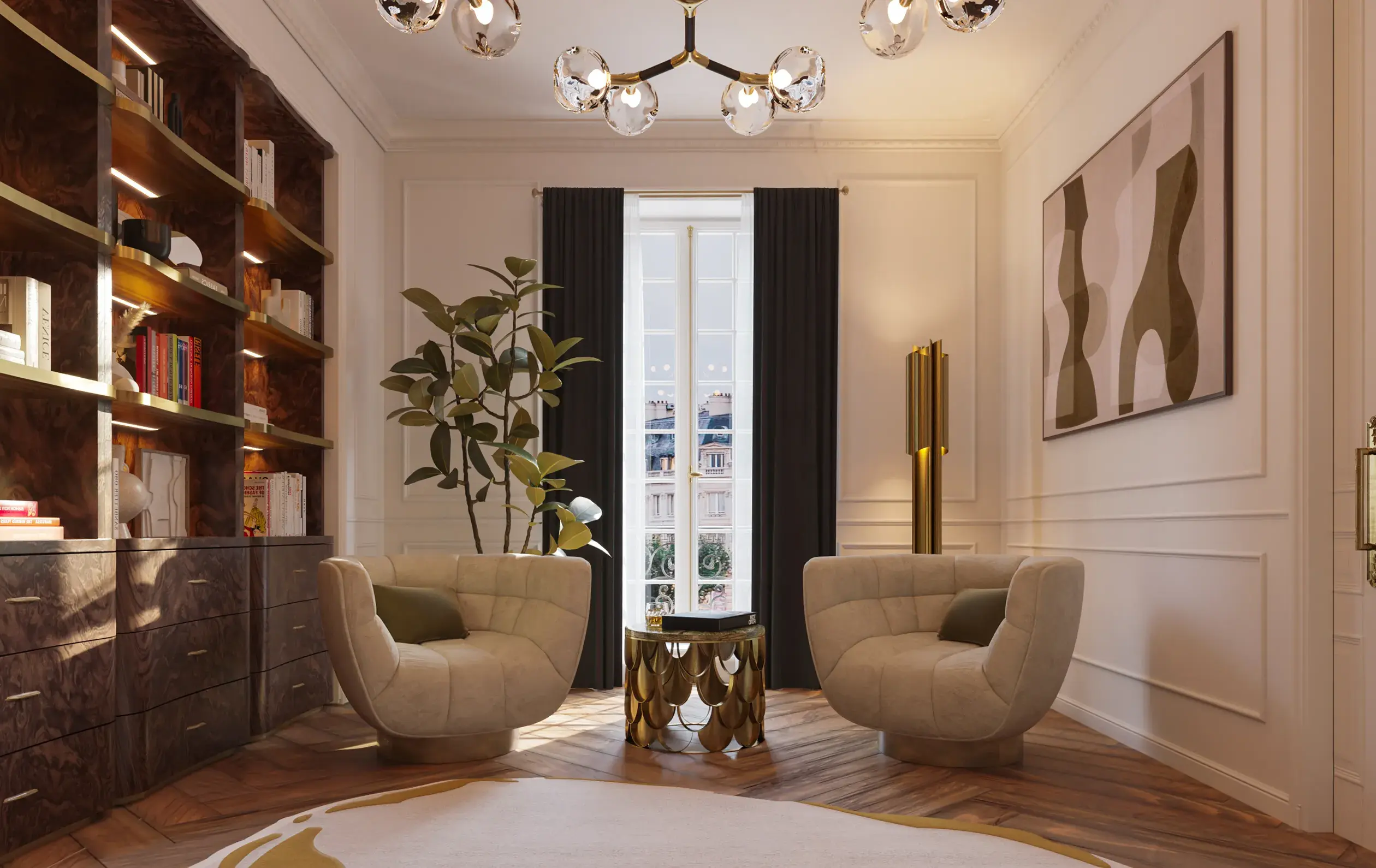 Refinement Armchair - 2