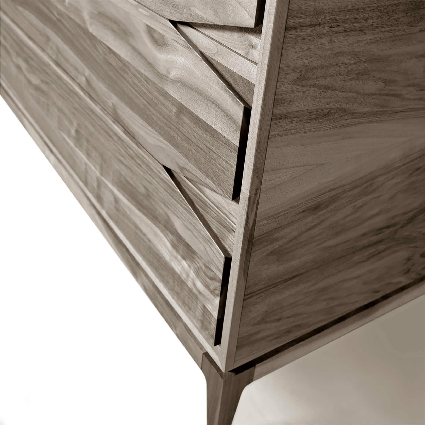 Base Grey Contemporary Chest of Drawers