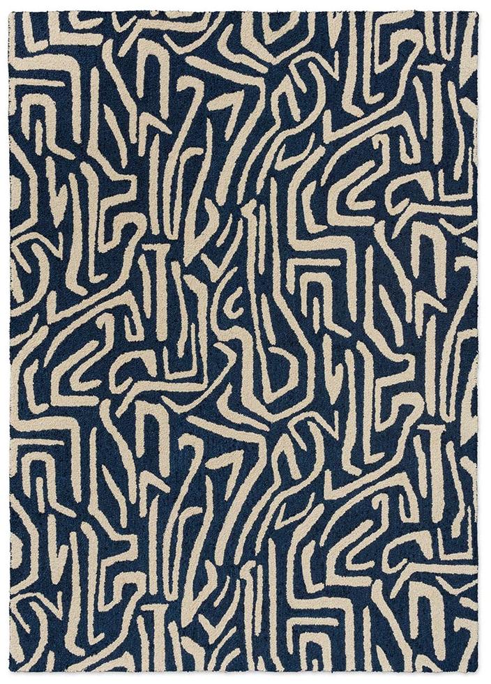 Harmony Blue Outdoor Rug | Size: 250 x 350 cm