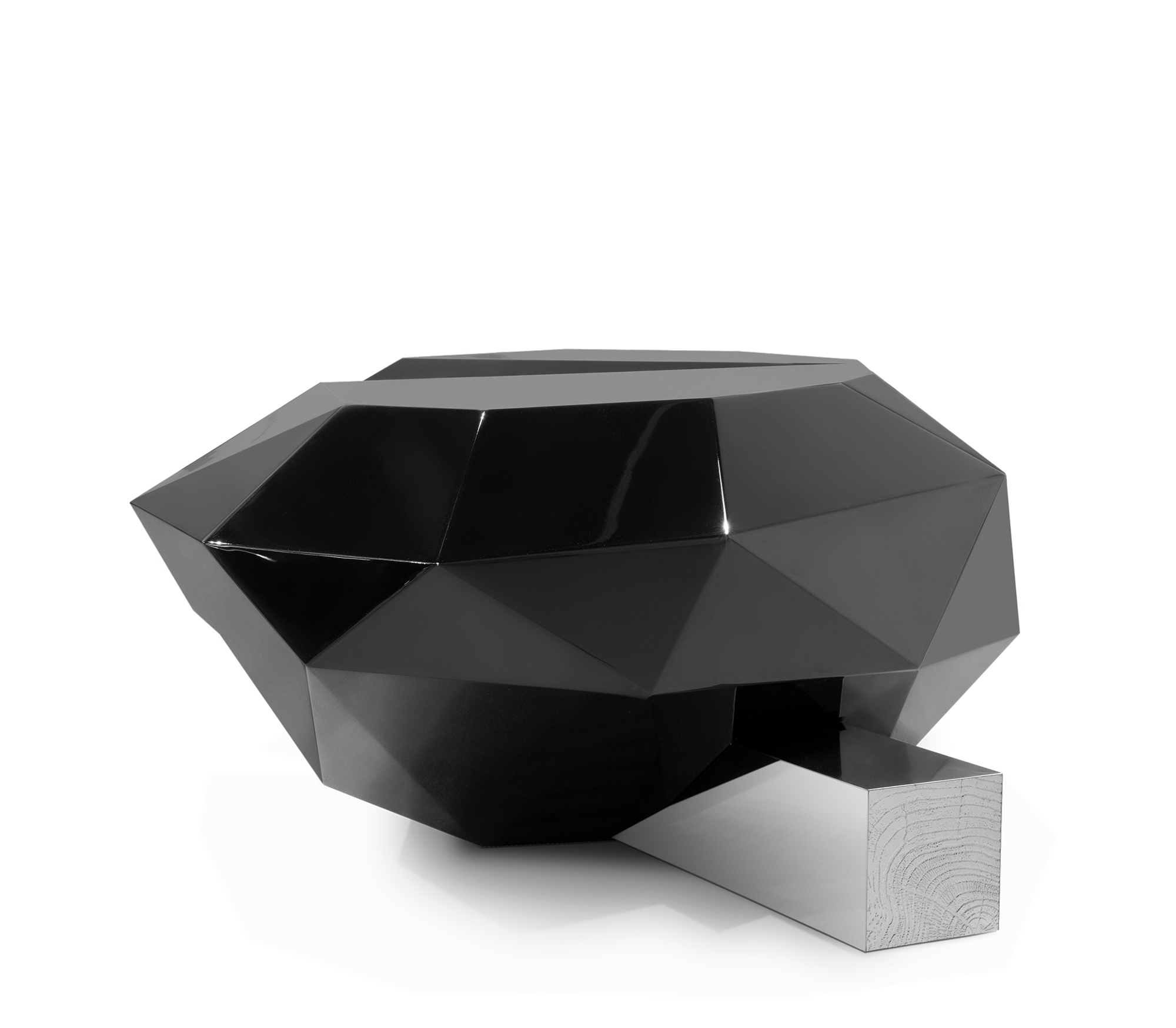 Prism Black Designer Coffee Table