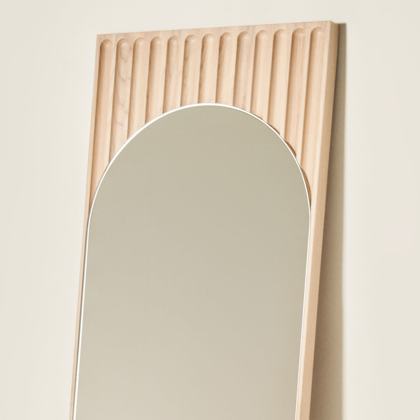 Tutto Sesto Natural Italian Crafted Floor Mirror