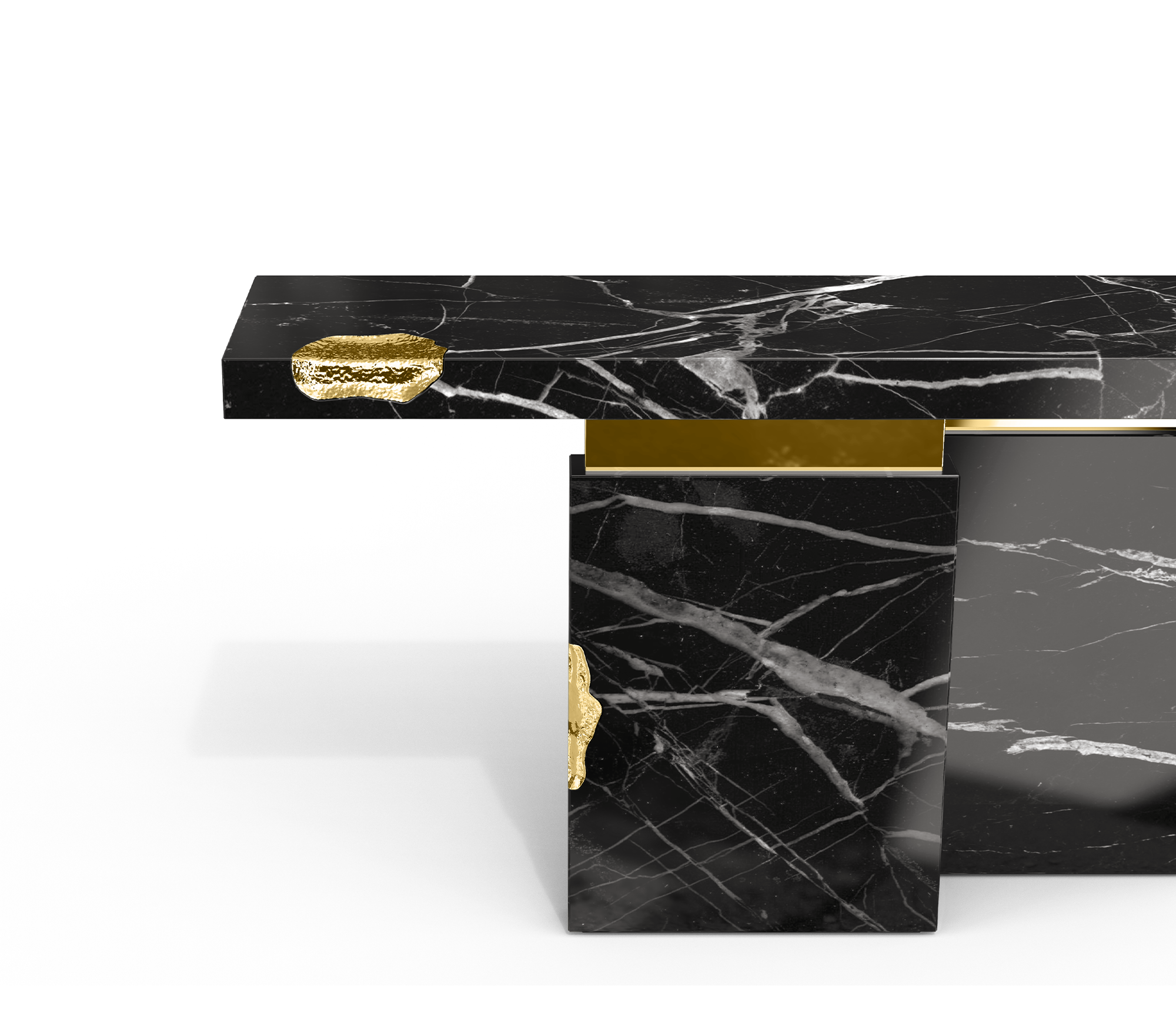 Dominion Nero Marquina Designer Console