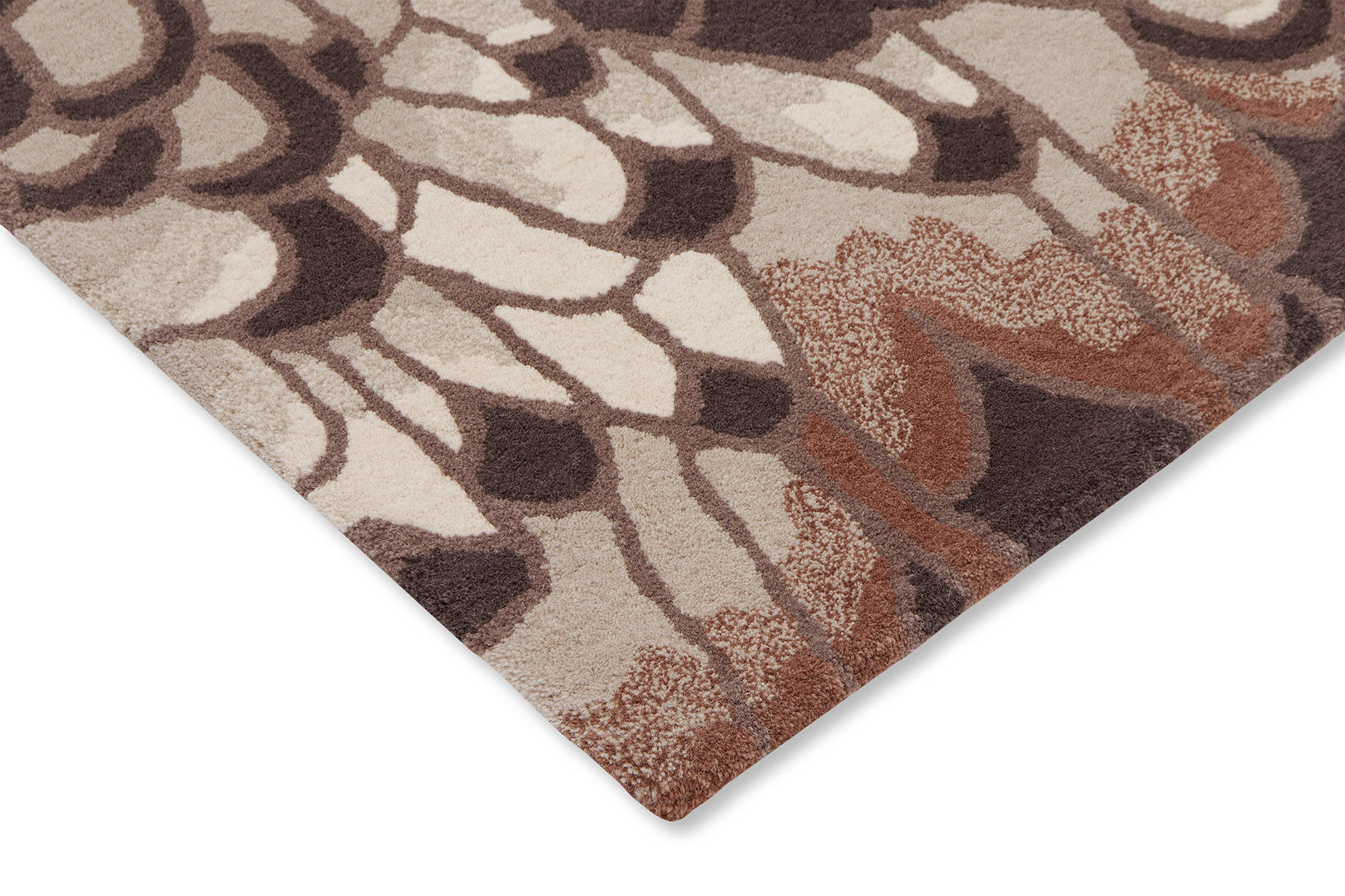 Feathers Designer Handwoven Rug | Size: 250 x 350 cm