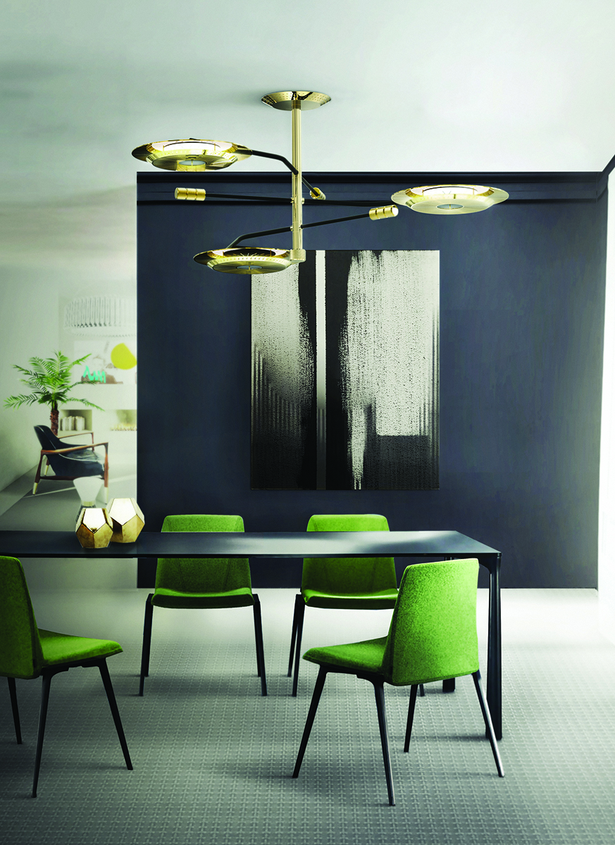 Stellar Beam Suspension Lamp - 1