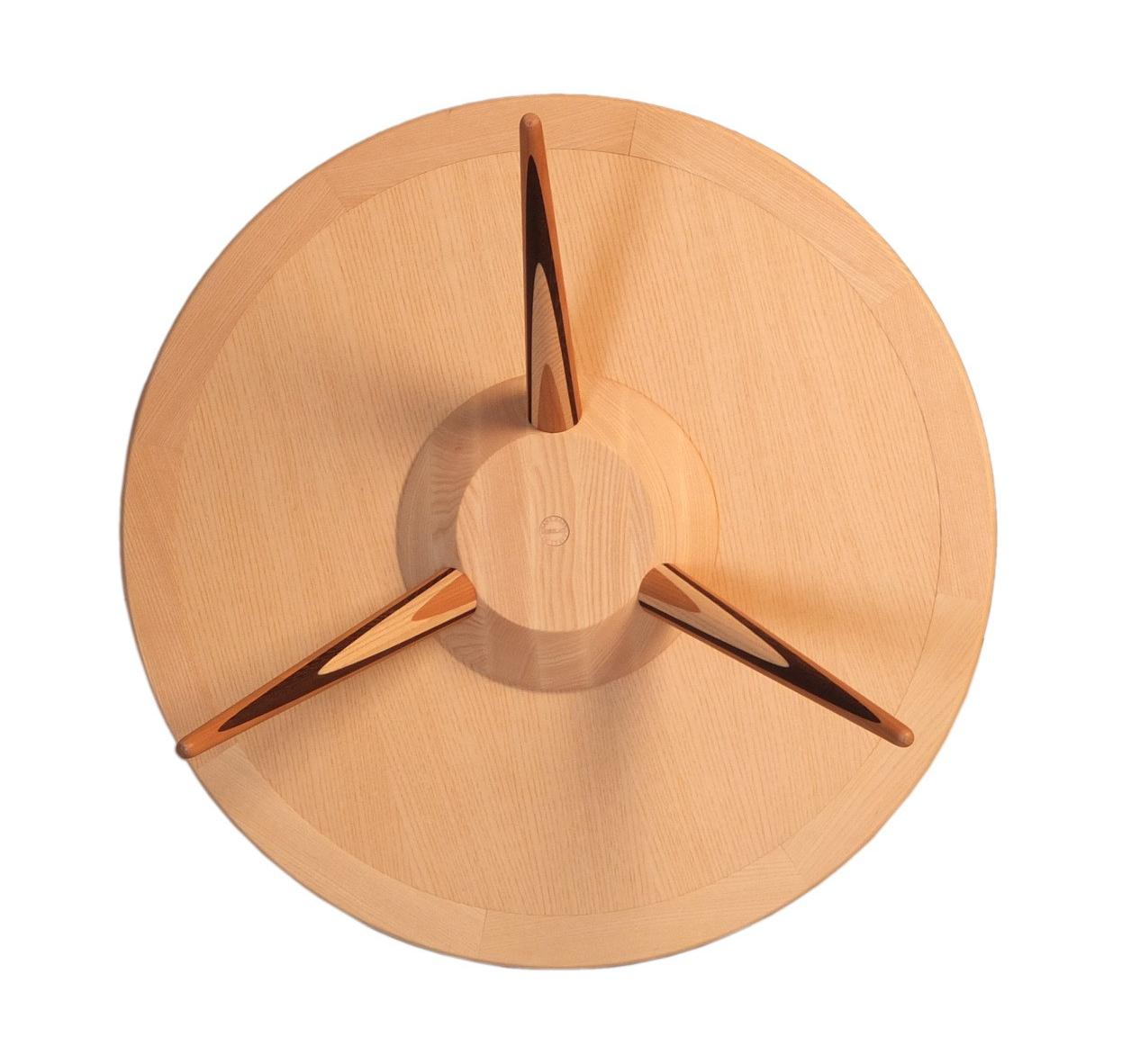 Carambola Dark Round Handcrafted Coffee Table