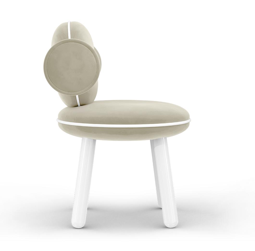 Lollipop Cream Cozy Kids Chair