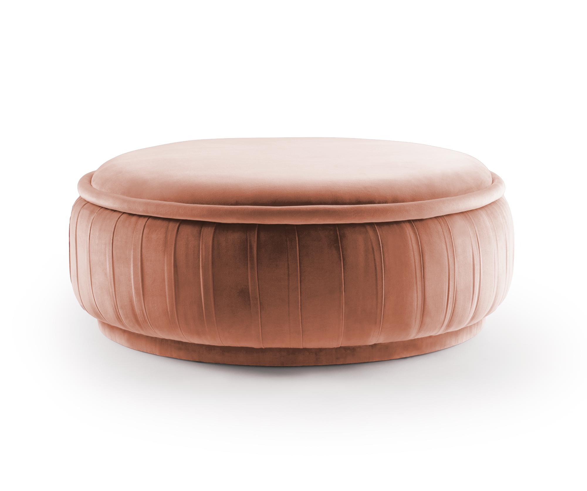 Malibu Round Pouf