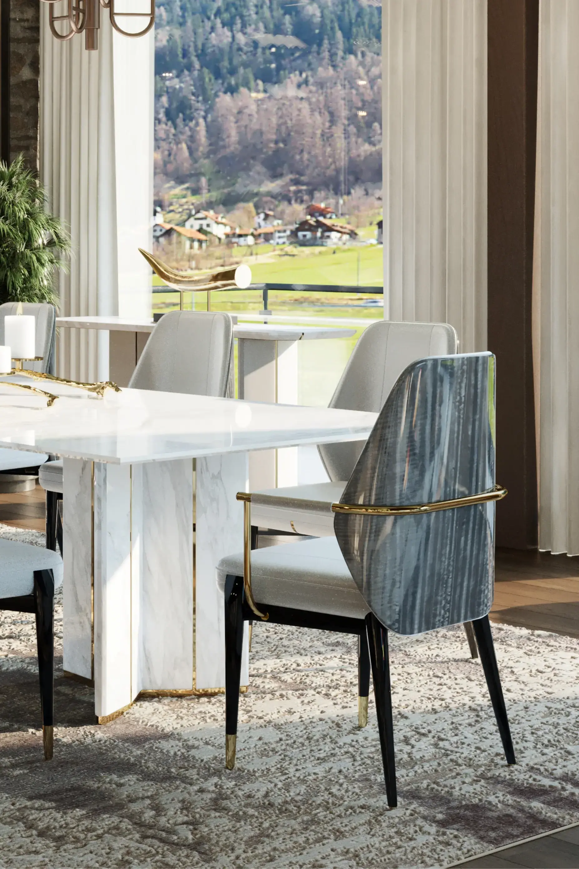Zenith II Dining Chair - 1