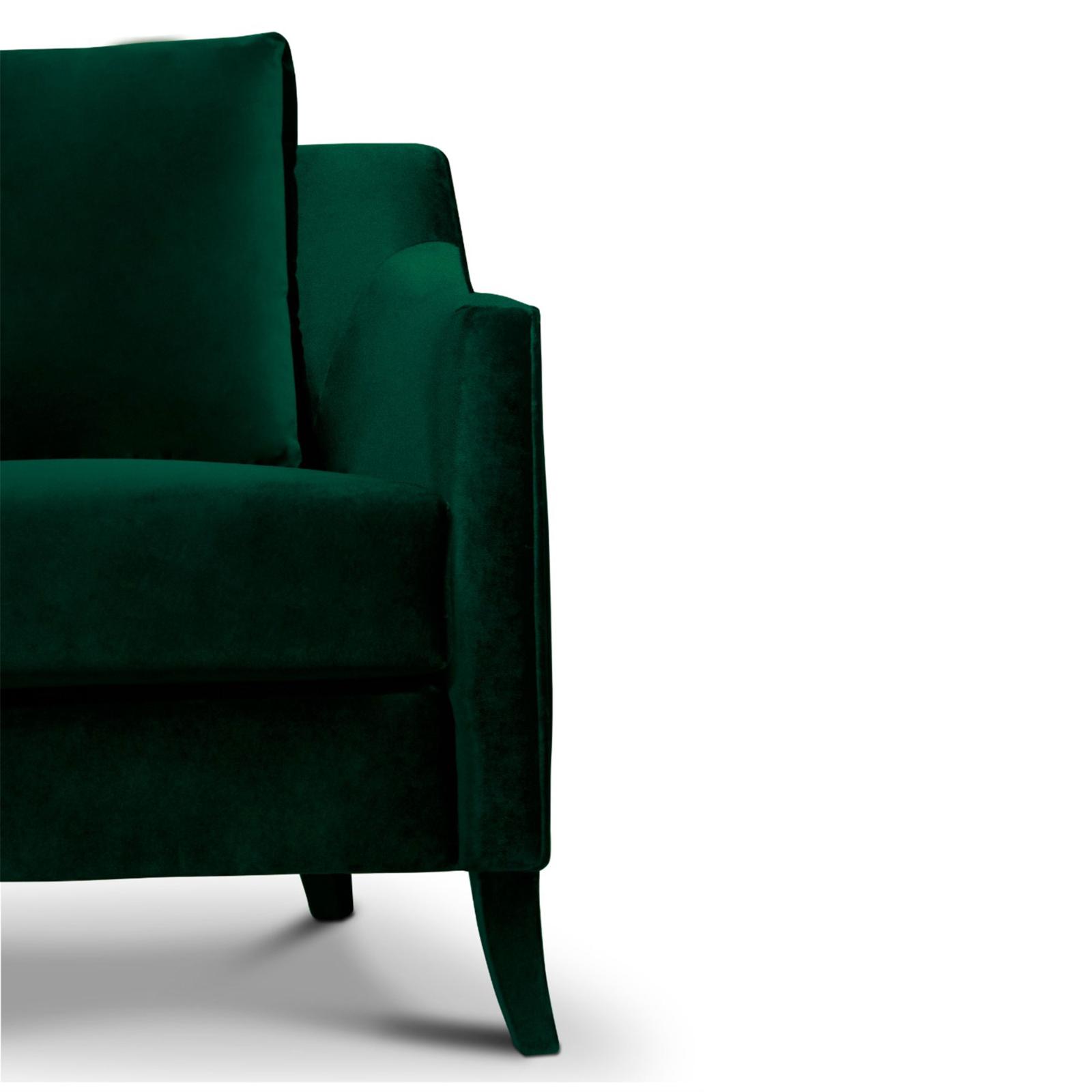Plush Velvet Royal Armchair