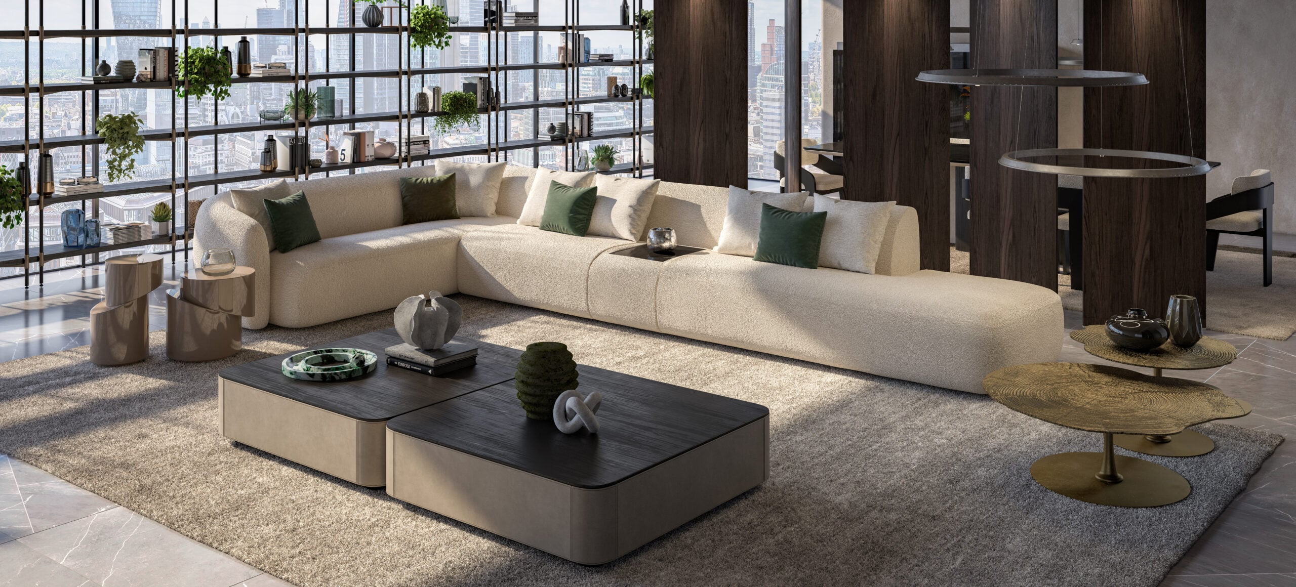 New Mood Italian Modular Sofa - 1