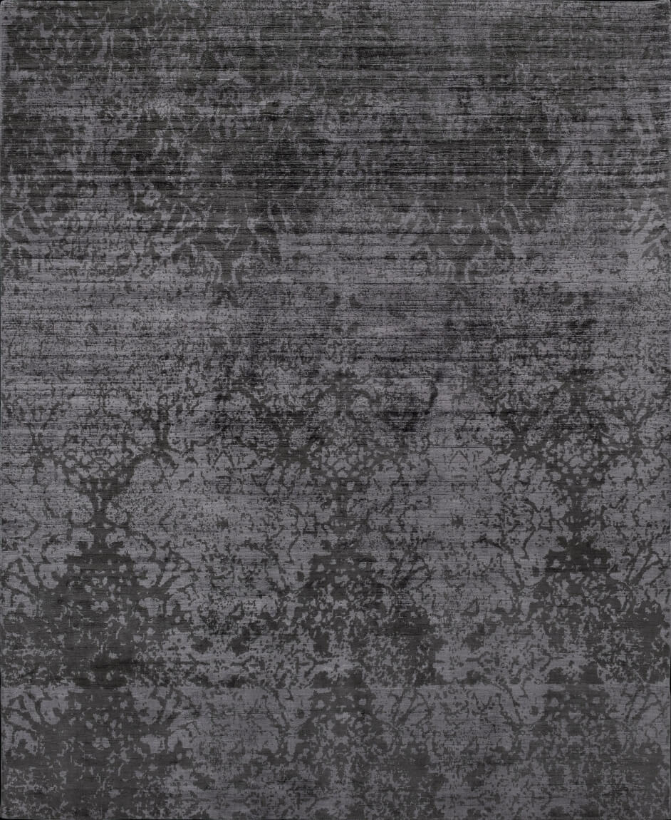 Brilliant Viscose Grey Rug