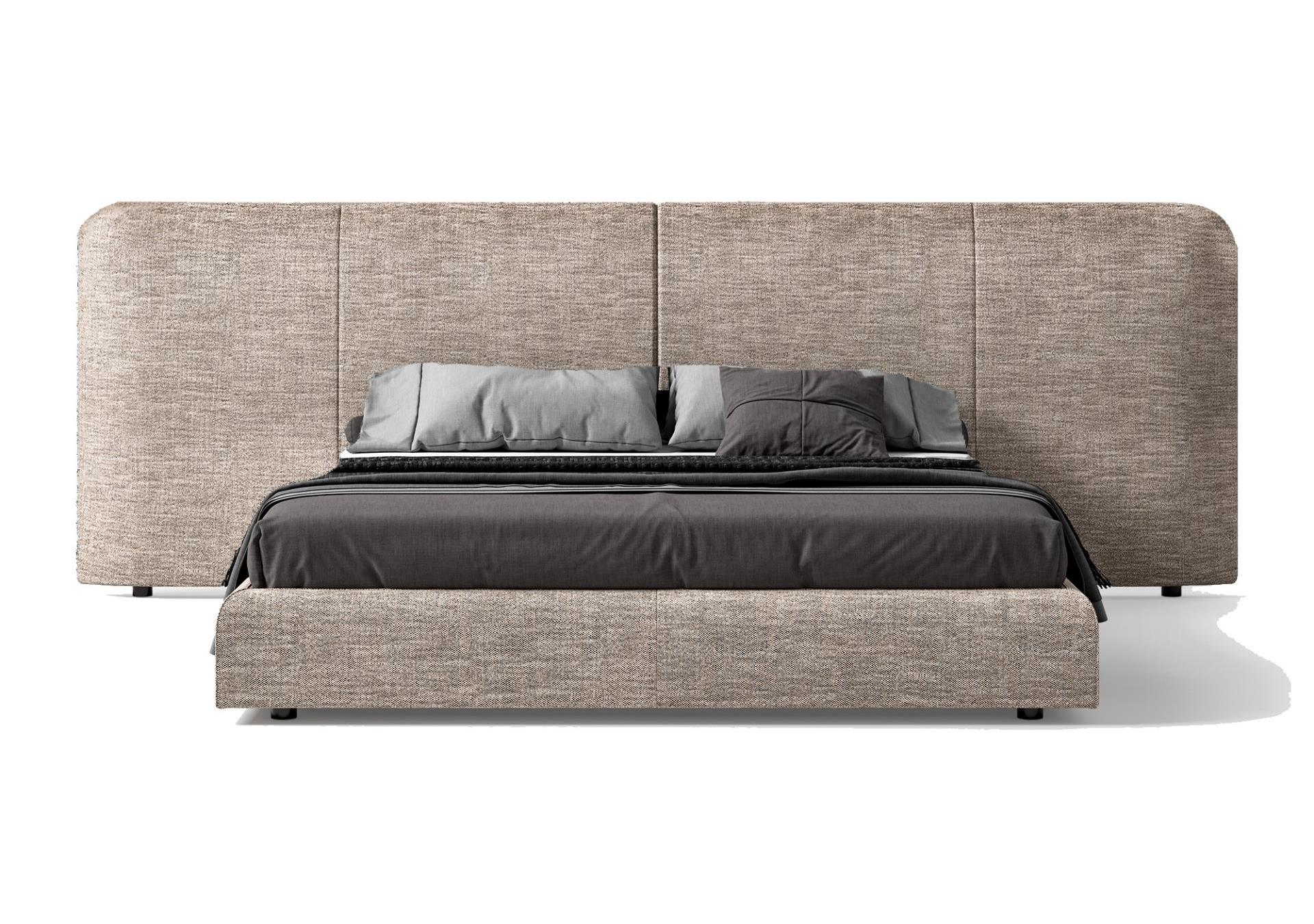 Italian Bed with Low Headboard
