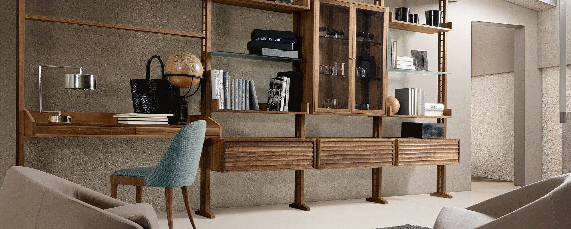 Elle Elegant Bookcase - 2