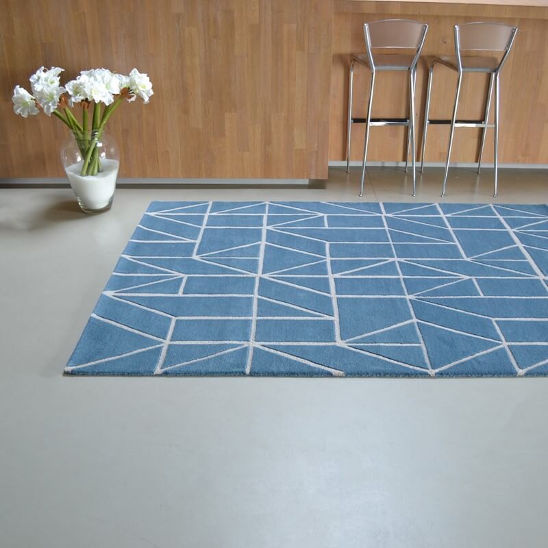 Viso Sky Hand-Tufted Rug ☞ Size: 120 x 180 cm