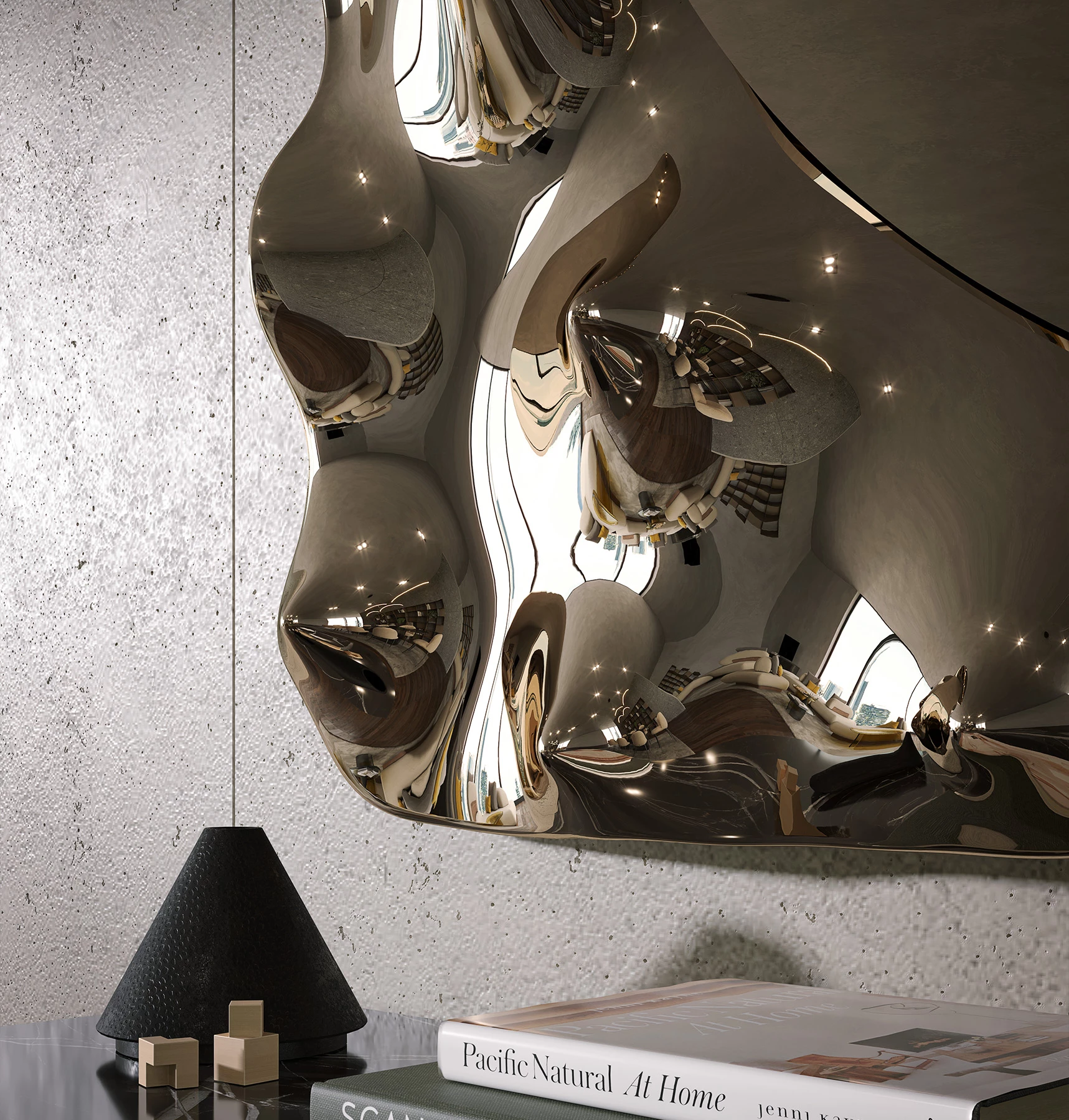 Afrodite maxi Accent Mirror