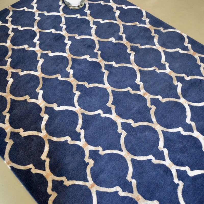 Empire Trellis Indigo 45508 Premium Rug