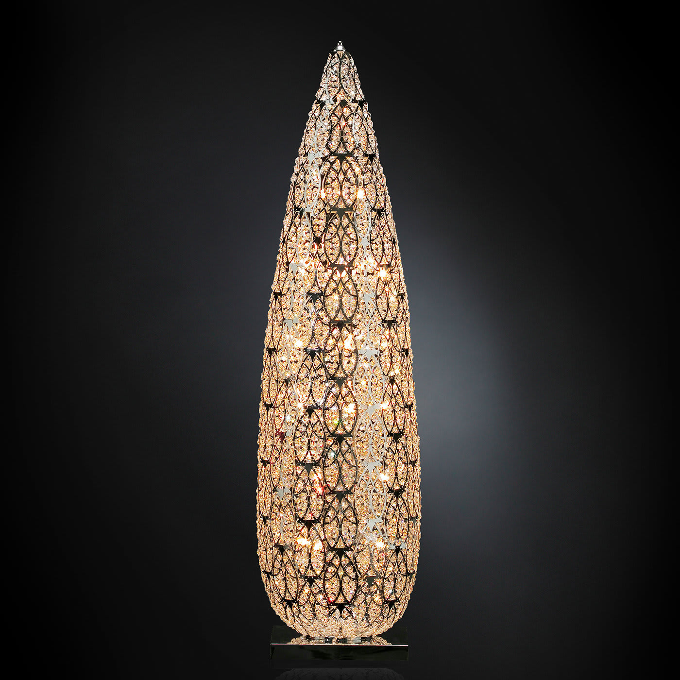 Flame Artisan Floor Lamp