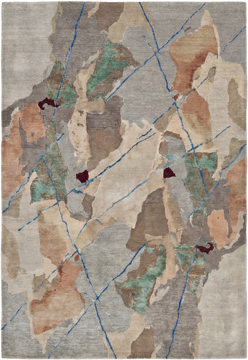 Fragmented Earth Heritage Rug