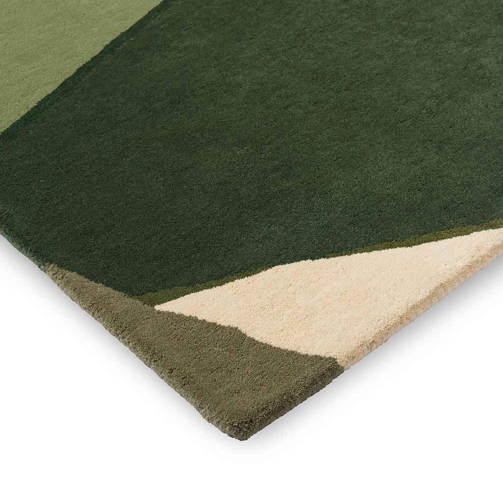 Zen Reflect Fern/Pistachio Rug | Size: 170 x 240 cm
