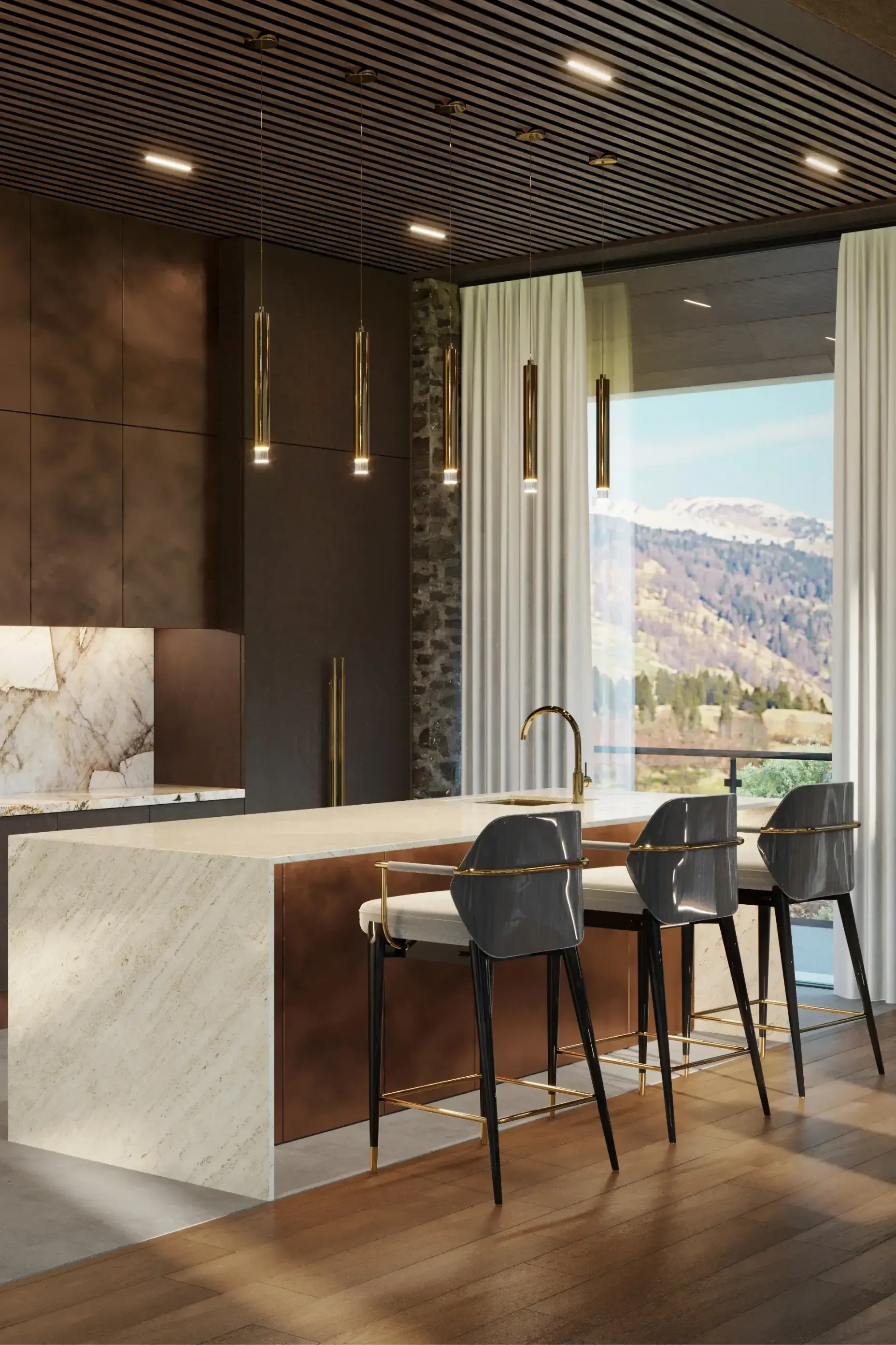 Zenith II Bar Chair - 2