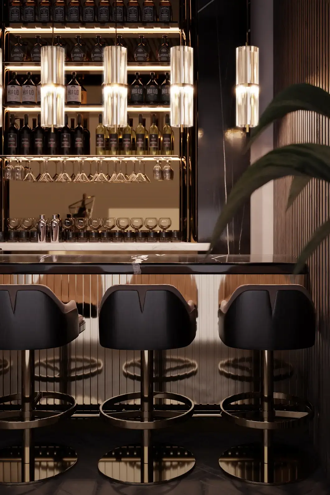 Royal Swivel Bar Chair - 2