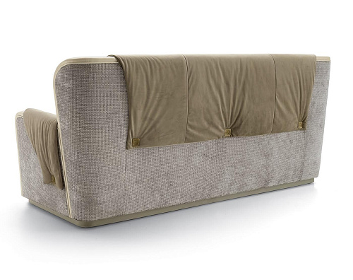 Three-Seater Luxury Beige Sofa