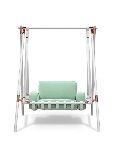 Cloud Green Swing Chair