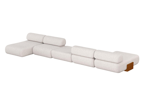 Carmel White Modular Sofa