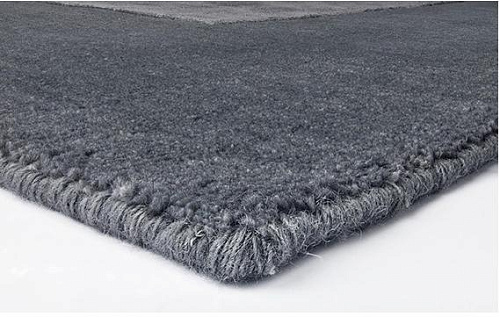 Border Grey Hand-Loomed Rug
